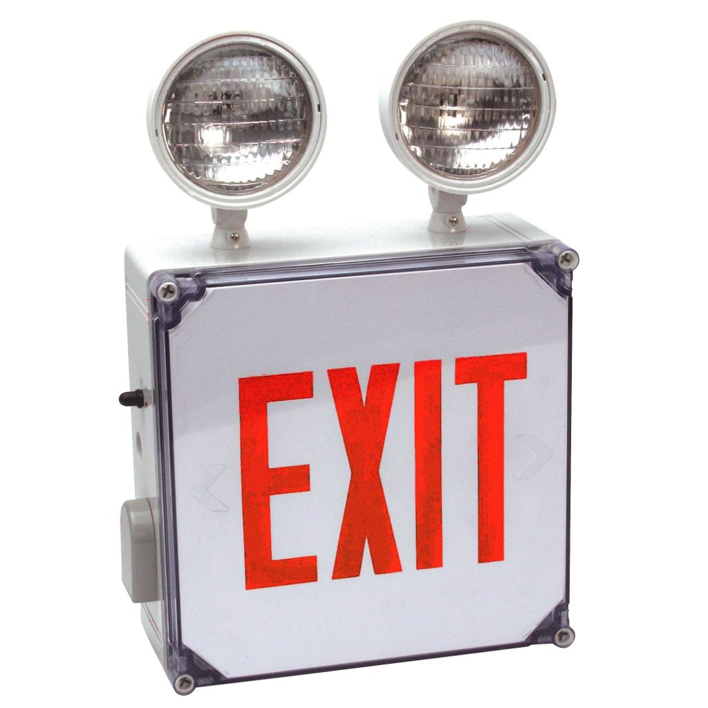 Fulham 01016 Exit / Emergency Combination Light Fixture