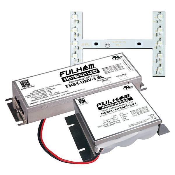 8 watt 120/277 volt Emergency Lighting Retrofit Kit