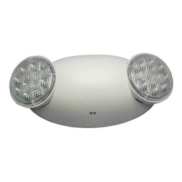 3 watt 120/277 volt Dual Head White LED Emergency Light