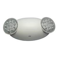 Fulham 3 watt 120/277 volt Dual Head White LED Emergency Light