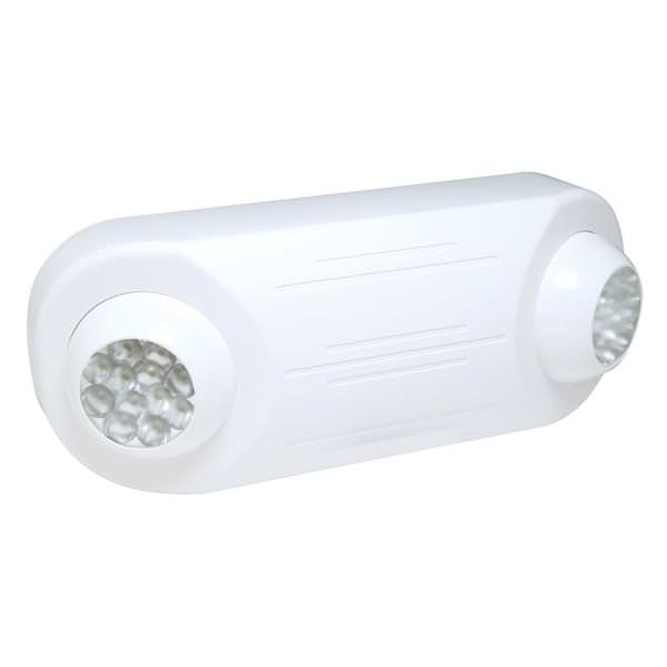 3.3 watt 120/277 volt Dual Head White LED Emergency Light