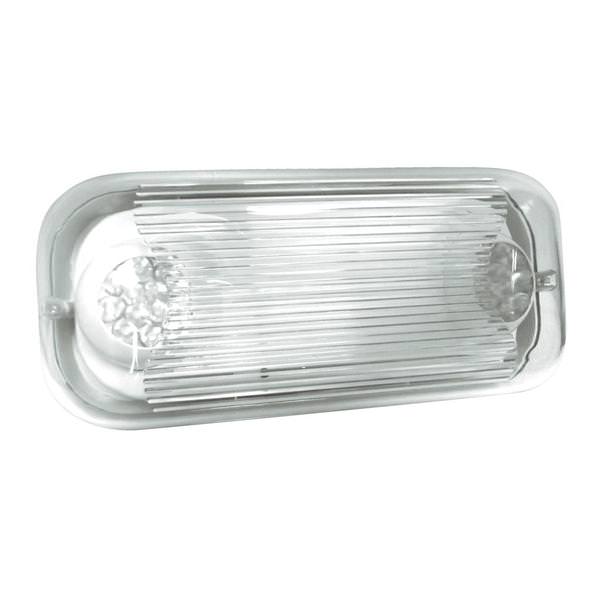 3.3 watt 120/277 volt Dual Head White LED Emergency Light