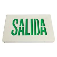 Fulham 3.8 watt 120/277 volt LED White / Green Exit Light