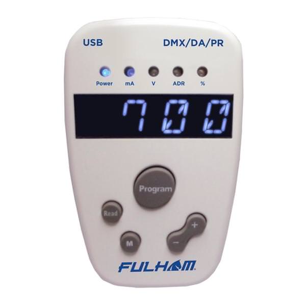 Hand Held Remote Programmer (For Use With Fulham Programmable Dimming LED Drivers)