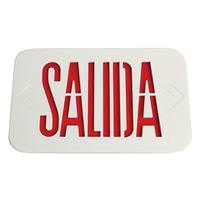 Fulham Spanish Language Face Plate for use with Fulham Exit / Exit & Emergency Light Combo
