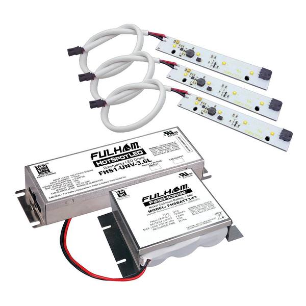 10 watt 120/277 volt Emergency Lighting Retrofit Kit