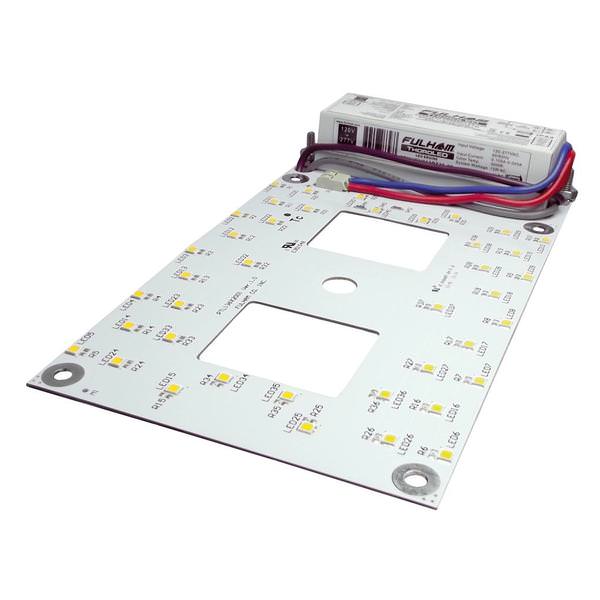 7" x 4" 13 watt 120/277 volt 3500K Dimmable LED Retrofit Kit