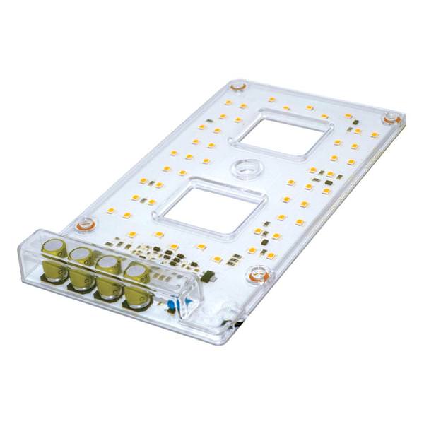 7.4" x 4" 15 watt 120/277 volt 4000K Dimmable LED Retrofit Kit