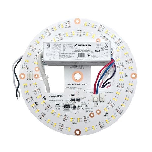 21 watt 120/277 volt CCT Selectable Dimmable LED Retrofit Kit