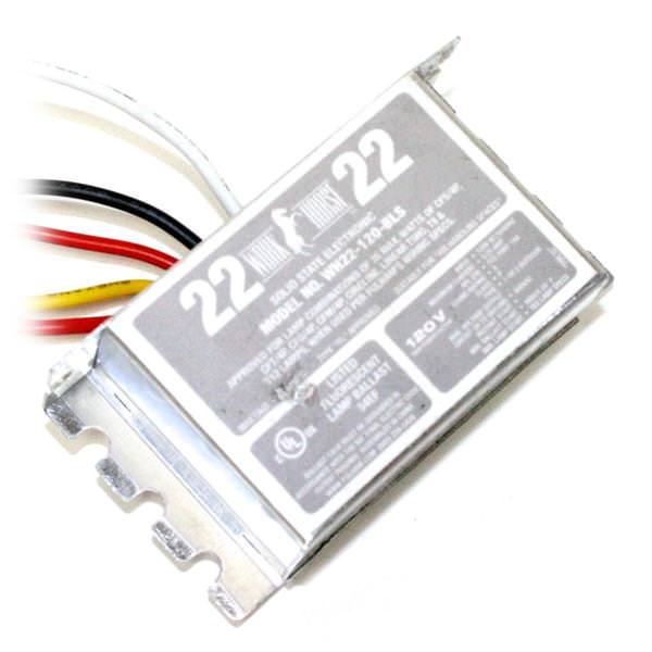 1-2 Lamp 120 volt Workhorse 22 Electronic Ballast