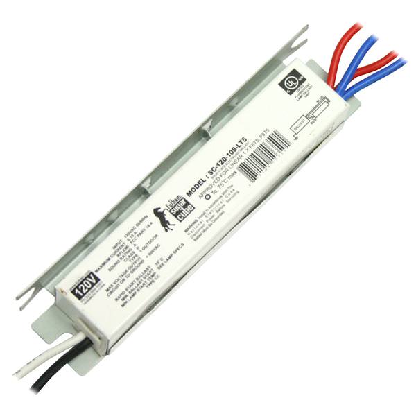 1 Lamp 120 volt T5 Pony Electronic Ballast