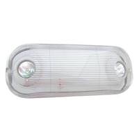 Fulham 2 x 7 watt MR16 Gray Architectural Housing Emergency Lighting Unit