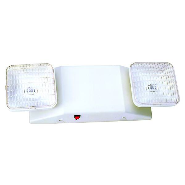 2 x 5.4 watt White Self Test Emergency Lighting Unit