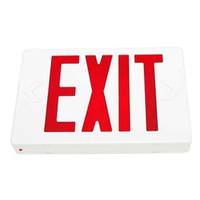 Fulham 3.2 watt 120/277 volt LED White / Red Exit Light
