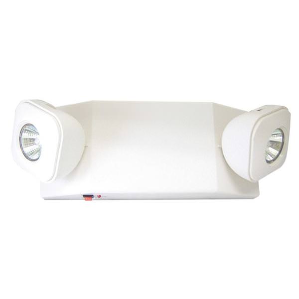 2 x 5 watt MR16 White Self Test Remote Emergency Lighting Unit