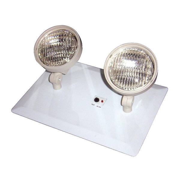 2 x 5.4 watt White Remote Emergency Lighting Unit