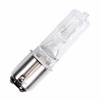 GE 100 watt 120 volt T4 Double Contact Bayonet Base 2950K Warm White Clear