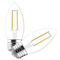 GE 3.5 watt 120 volt B Style Medium Screw Base 2700K Warm White Clear Dimmable LED