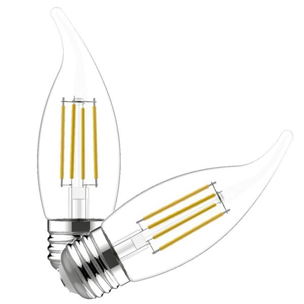 5 watt 120 volt CA Medium Screw Base 2700K Warm White Dimmable LED