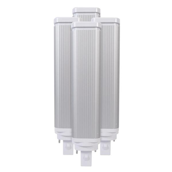 10.5 watt 2-Pin Base CCT Selectable White Ballast Bypass Horizontal SpectraChoice™ LED (4 Pack)