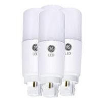 GE 10 watt 2-Pin Base 2700K Warm White Ballast Bypass LED (4 Pack)