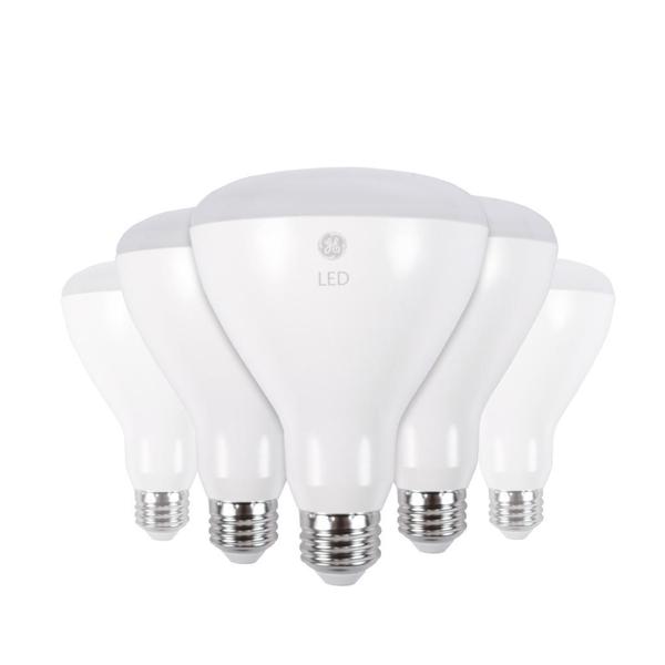 8 watt 120 volt BR30 Medium Screw Base 2700K Warm White Dimmable Flood LED (6 Pack)