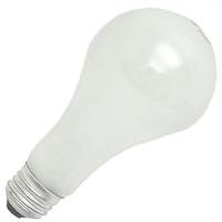 GE 50 watt 12 volt A21 Medium Screw Base Frosted