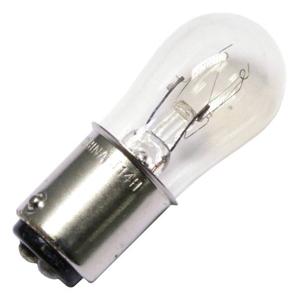 6 watt 130 volt S6 Double Contact Bayonet Base Clear