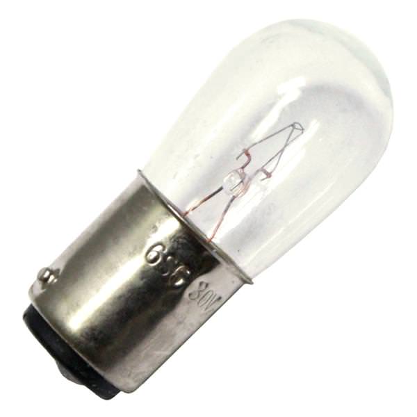 6 watt 30 volt S6 Double Contact Bayonet Base Clear