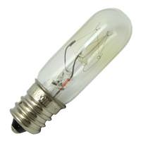 GE 6 watt 130 volt T4.5 Candelabra Screw Base Clear
