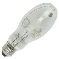 GE 150 watt BD17 Medium Screw Base 4300K Cool White Clear Metal Halide