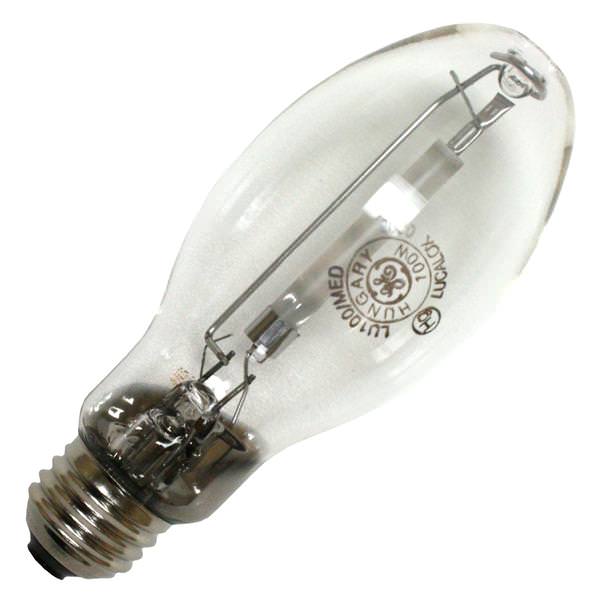 100 watt B17 Medium Screw Base 2000K Warm White Clear Sodium