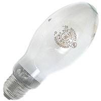 GE 100 watt B17 Medium Screw Base 2000K Warm White Coated High Pressure Sodium