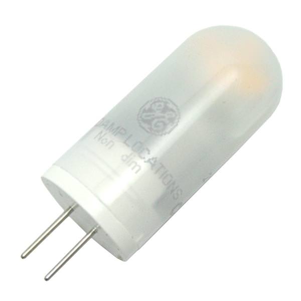 2 watt 120 volt T3 Bi-Pin Base 3000K Non-Dimmable LED Light Bulb