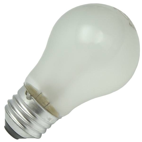 25 watt 75 volt A15 Medium Screw Base Rough Service Frosted