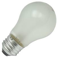 GE 25 watt 75 volt A15 Medium Screw Base Rough Service Frosted