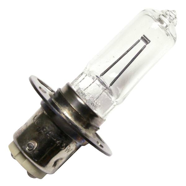 45 watt 7 volt T4 Double Contact Prefocus Base 2850K Warm White