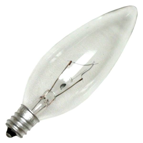 40 watt 120 volt 2500K B10 Candelabra Screw Base 2500K Warm White