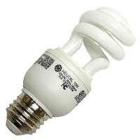 GE 10 watt 120 volt T3 Medium Screw Base 2700K Warm White CFL