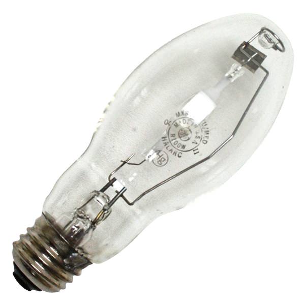 100 watt BD17 Medium Screw Base 3200K Natural White Clear Metal Halide