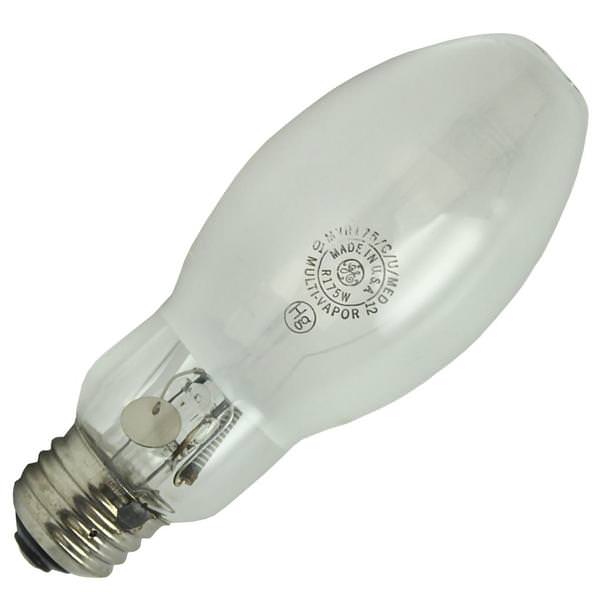 175 watt BD17 Medium Screw Base Coated Metal Halide