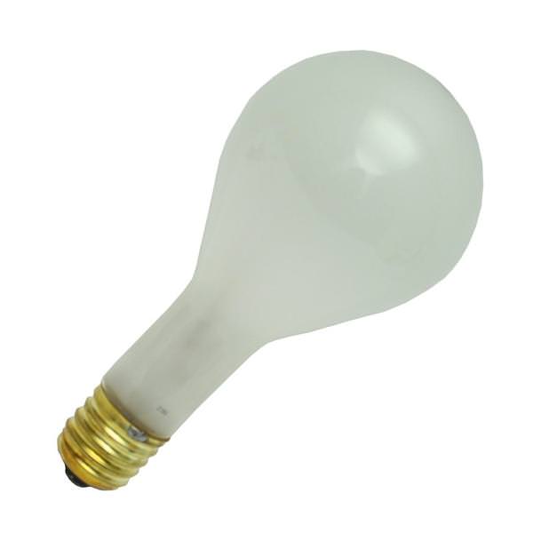 300 watt 130 volt PS35 Mogul Screw Base Frosted