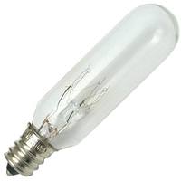 GE 15 watt 145 volt T6 Candelabra Screw Base Clear