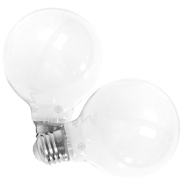 4.5 watt 120 volt G25 Medium Screw Base 2700K Warm White Dimmable LED (2 Pack)