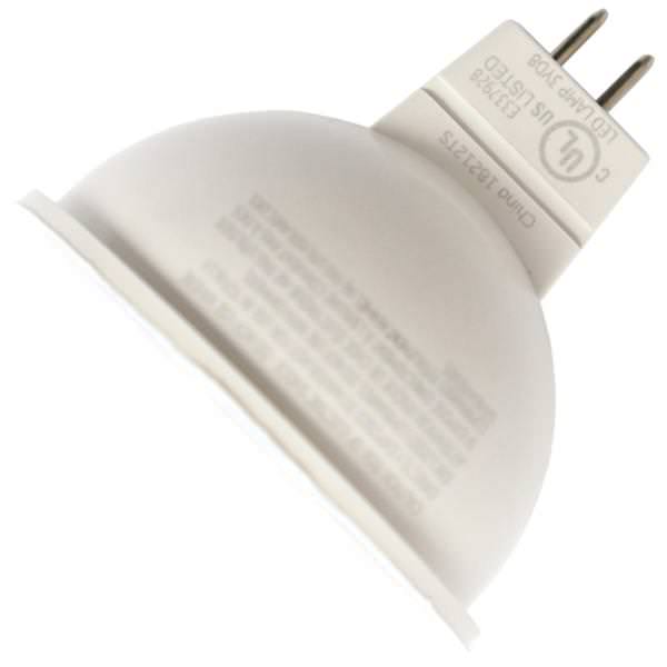 4.5 watt 12 volt MR16 Bi-Pin Base 3000K Natural White Dimmable Flood LED