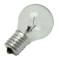 GE 10 watt 130 volt S11 Intermediate Screw Base Clear