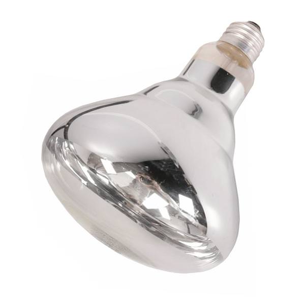 120 watt 120 volt R40 Medium Screw Clear Base