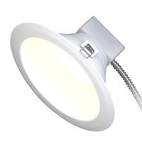 GE 8" 8.5/13/22 watt 120/277 volt CCT Selectable Recessed LED Dimmable Downlight Fixture
