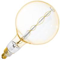 GE 6.5 watt 120 volt G63 Medium Screw Base 2000K Amber Dimmable LED