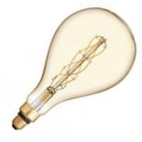 GE 6.5 watt 120 volt PS52 Medium Screw Base 2000K Warm White Amber Dimmable LED